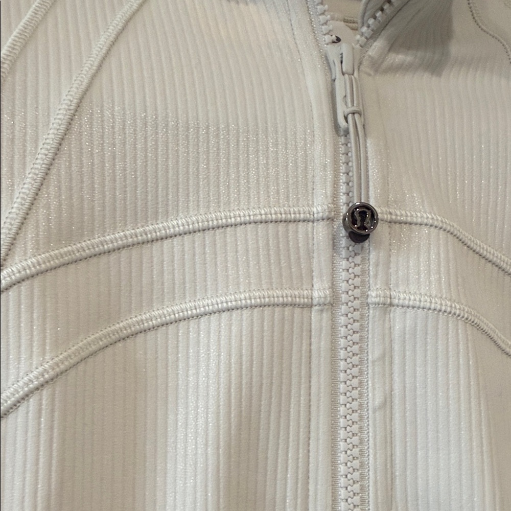 lululemon athletica cream Full-Zip Bomber Jacket